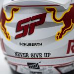 Sergio Pérez Miniaturhelm Formel 1 Japan GP 2022 1:4