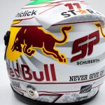 Sergio Pérez miniature helmet Formula 1 Japan GP 2022 1/2