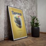 McLaren MP4/4 Ayrton Senna - Senna Poster