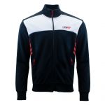 HRT Sweatjacke Racing schwarz