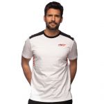 HRT Maglietta Racing bianco