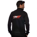 HRT Sweatjacke Racing schwarz