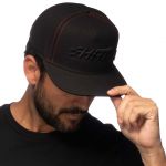HRT Gorra Logo Flat Brim negro