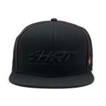 HRT Casquette Logo Flat Brim noir