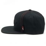 HRT Gorra Logo Flat Brim negro