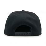 HRT Cappellino Logo Flat Brim nero