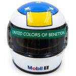 Michael Schumacher Helm Erster F1 GP-Sieg Spa 1992 1:2