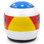 Michael Schumacher Casque Première victoire en F1 GP Spa 1992 1/2