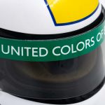 Michael Schumacher Casque Première victoire en F1 GP Spa 1992 1/2