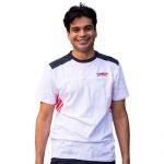 HRT T-Shirt Racing weiß