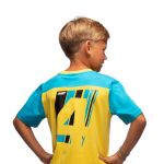 HRT Kids T-Shirt No. 4 blue/yellow