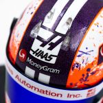 Nico Hülkenberg casco in miniatura Formula 1 2023 1/4