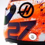 Nico Hülkenberg Miniaturhelm Formel 1 2023 1:4