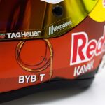 Sergio Pérez miniature helmet Disney Formula 1 Canada GP 2023 1/2