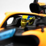 Lando Norris McLaren F1 Team MCL36 Formel 1 Bahrain GP 2022 1:18