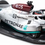 George Russell Mercedes AMG Petronas W13 Formel 1 Bahrain GP 2022 1:43