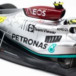 Lewis Hamilton Mercedes AMG Petronas W13 2022 1:18