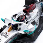 George Russell Mercedes AMG Petronas W13 Formel 1 Miami GP 2022 1:18