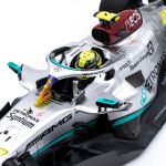 Lewis Hamilton Mercedes AMG Petronas W13 Formel 1 Miami GP 2022 1:18