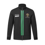 Lamborghini Team Kinder Softshell Jacke schwarz