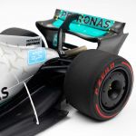 George Russell Mercedes AMG Petronas W13 Sieger Brasilien GP 2022 1:18