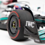 George Russell Mercedes AMG Petronas W13 Sieger Brasilien GP 2022 1:18