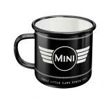 Metal cup Mini - Logo black
