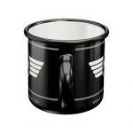 Taza de metal Mini - Logo negro