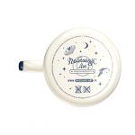 Taza de metal Goodyear - Logo blanco