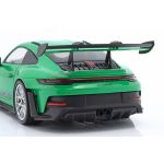 Porsche 911 (992) GT3 RS 2023 green / Decor silver 1/18