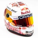 Sergio Pérez Casco en miniatura Fórmula 1 GP de Las Vegas 2023 1/2