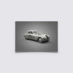 Affiche BMW 328 - Silver - Mille Miglia - 1940  - Colors of Speed