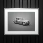 Affiche BMW 328 - Silver - Mille Miglia - 1940  - Colors of Speed