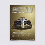 Affiche Formula 1 Decades - 2020s  THE FUTURE LIES AHEAD - Collecor’s Edition