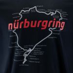 Nürburgring T-Shirt Racetrack schwarz