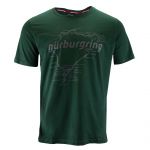 Nürburgring Maglietta Racetrack verde