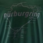 Nürburgring T-Shirt Racetrack green