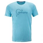 Nürburgring Camiseta Logo azul