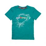 Nürburgring Maglietta per bambini Racetrack blu