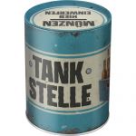 Moneybox Petrol station beer