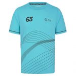 Mercedes-AMG Petronas Georg Russell T-Shirt bleu