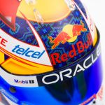 Sergio Pérez miniature helmet Formula 1 2024 1/2