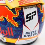 Sergio Pérez Miniaturhelm Formel 1 2024 1:2