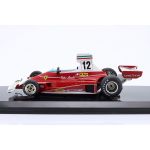Niki Lauda Ferrari 312T #12 Champion du monde de Formule 1 1975 1/24