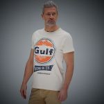 Gulf T-shirt Oil Racing crème
