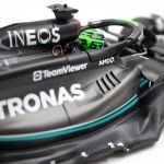 George Russell Mercedes AMG Petronas W14 Formel 1 Bahrain GP 2023 1:18