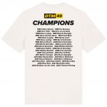 DTM T-Shirt 40 years Champions white