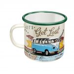 Taza de metal VW Bulli - Let's Get Lost
