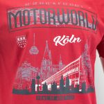 Motorworld T-shirt Cologne Skyline red