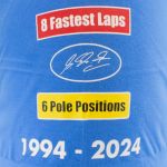 Michael Schumacher T-Shirt World Champion 1994 blue/white